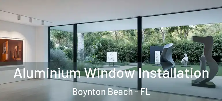 Aluminium Window Installation Boynton Beach - FL